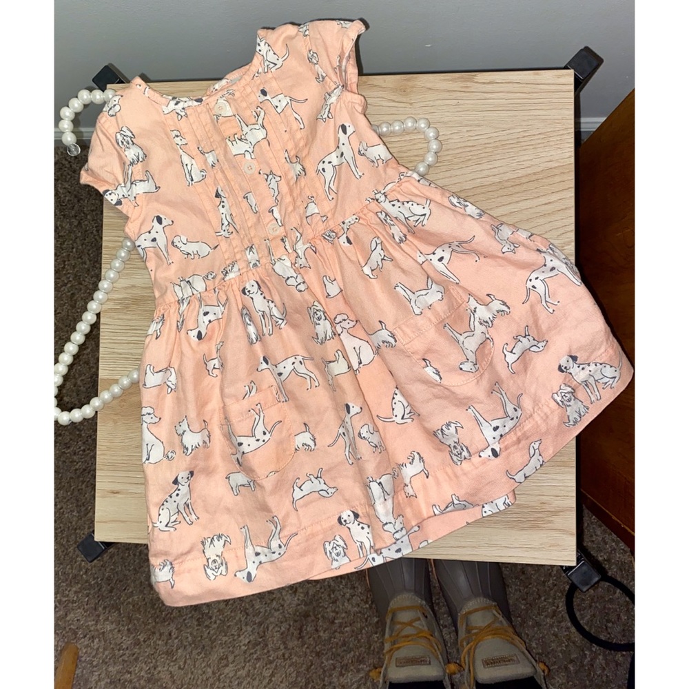 NEW✨ CARTER’S 🐶 Dog 🐕Print Dress 👗 18 months